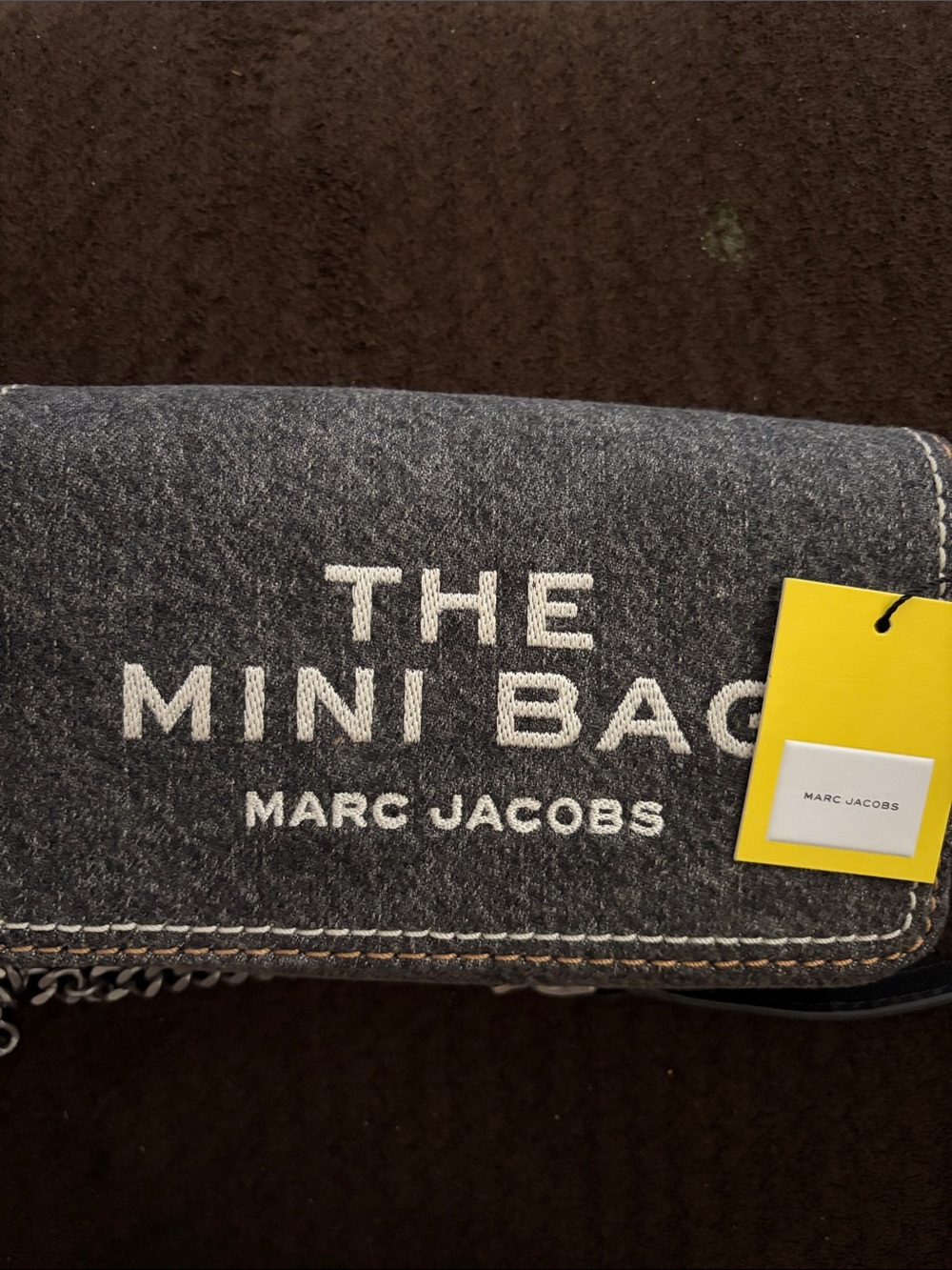 Marc Jacobs The Mini Bag in Dark Denim